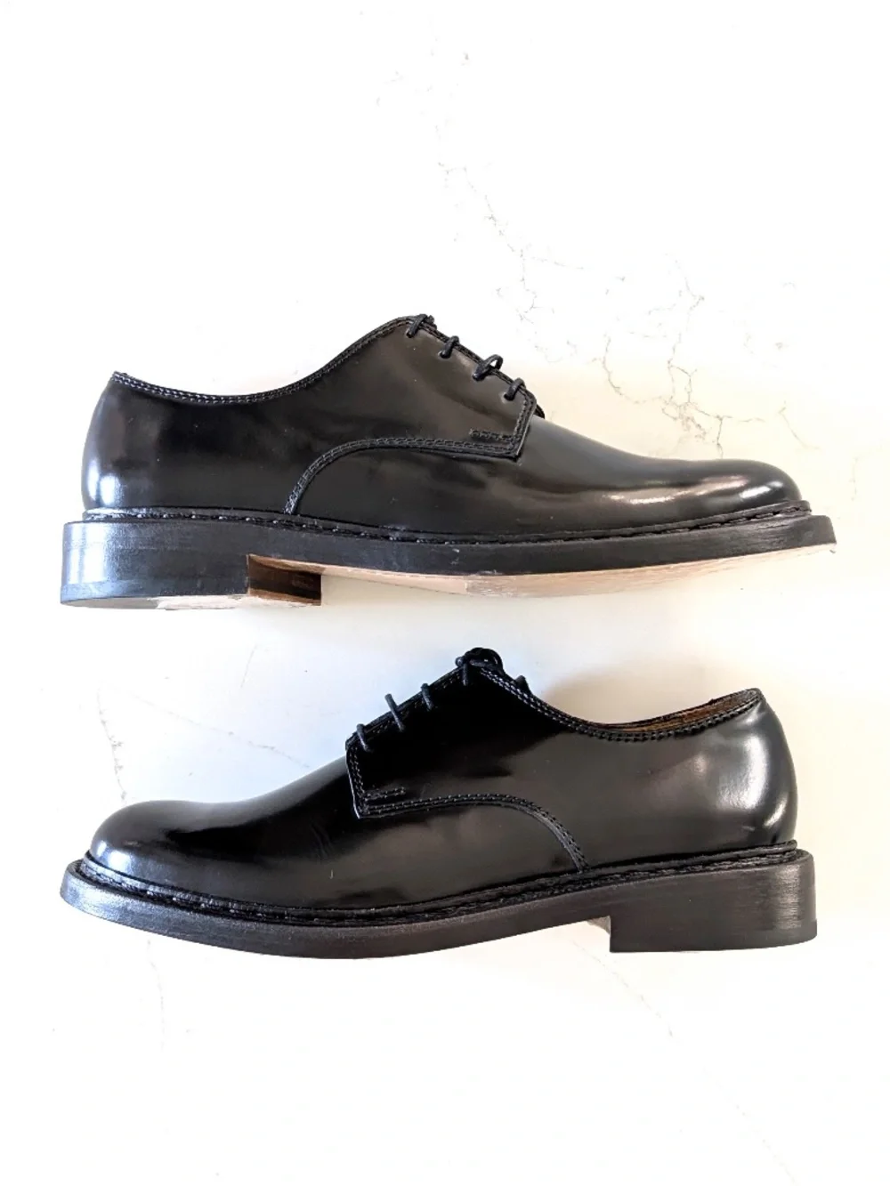 Our Legacy Uniform Parade Derby Shoes | EU 44 / US 11 | Black Italian Leather